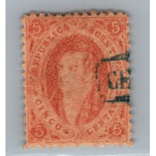 ARGENTINA 1865 GJ 20jd y 